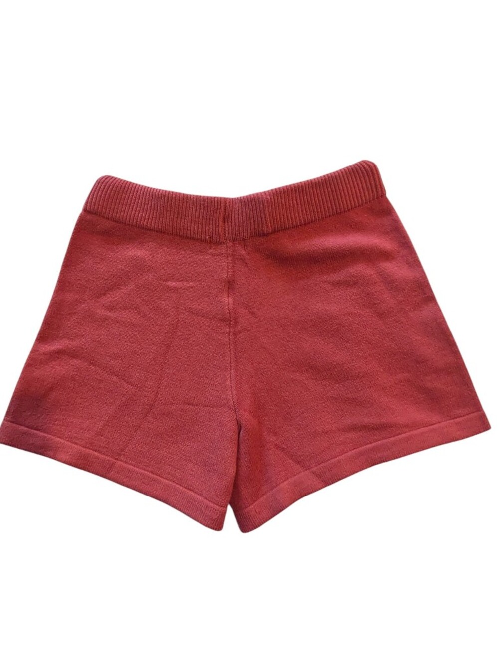 BLUIVY Knit Drawstring Shorts In Spice Large - Picture 2 of 8